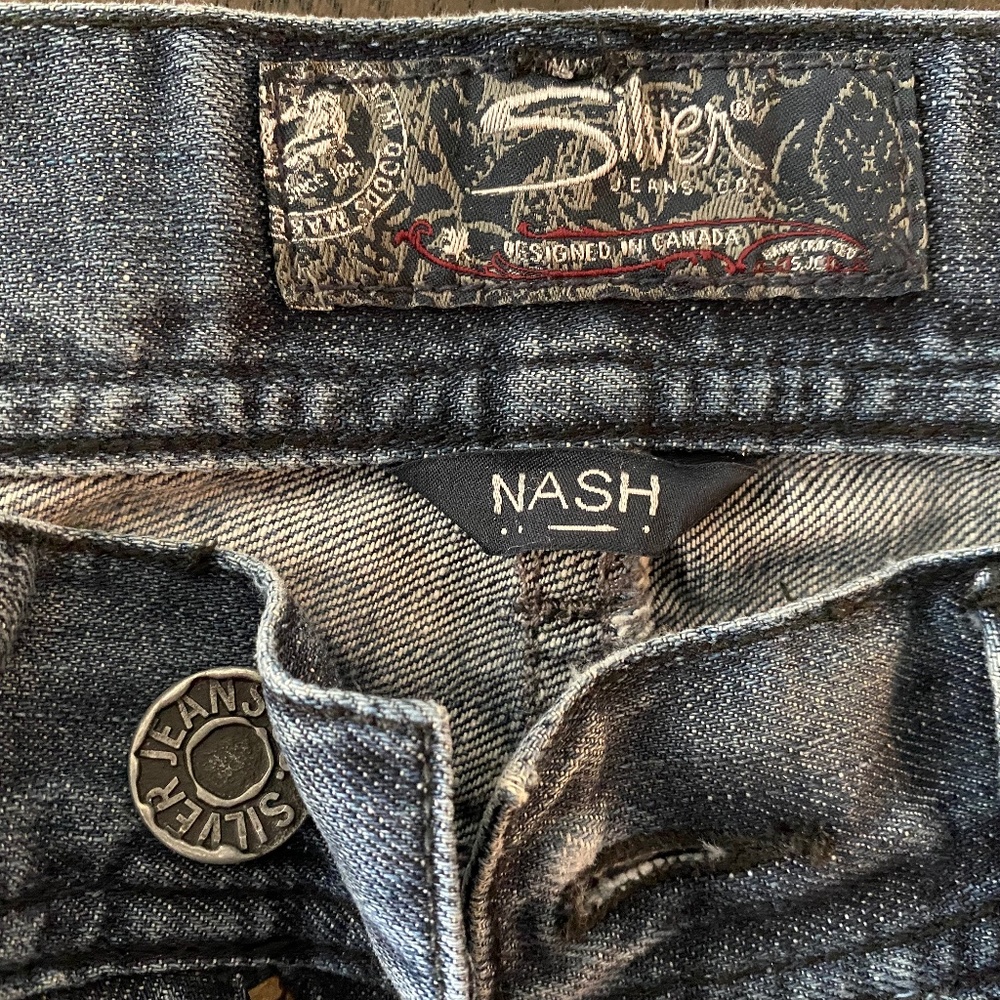 Men's Silver NASH Jeans 31X30